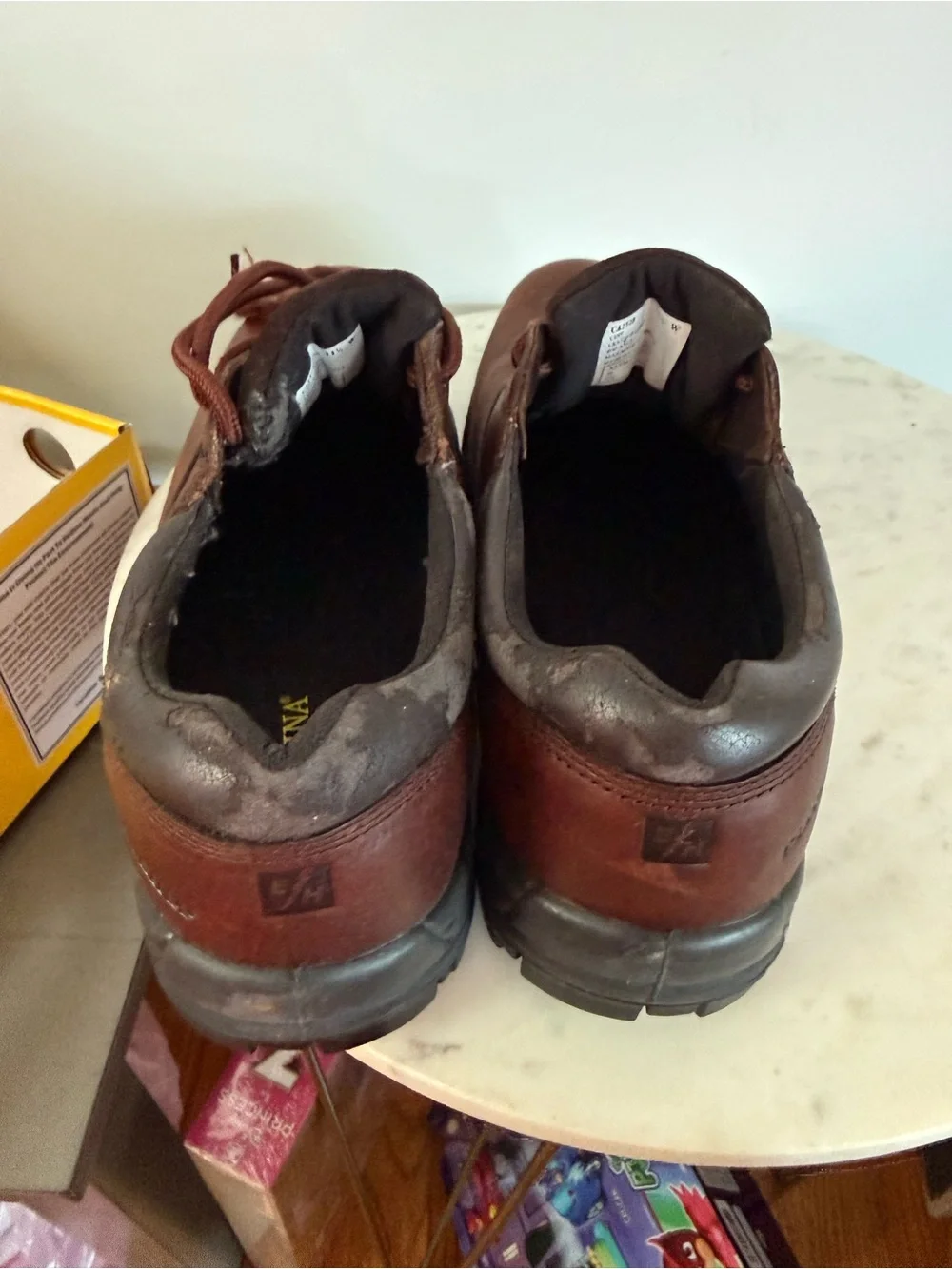 Carolina Braze Men's Work Shoe Size 11.5 W Used Condition see photos